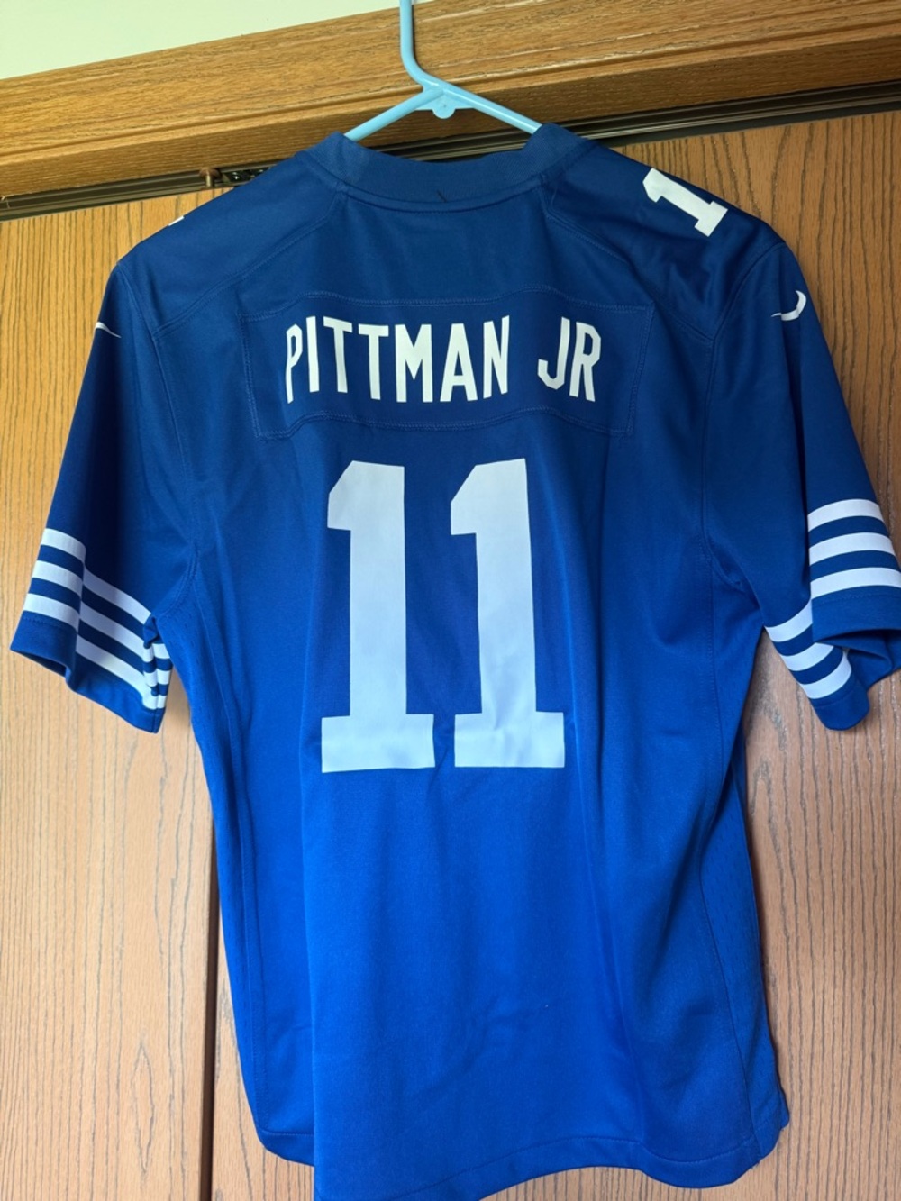 NFL Blue On-Field Nike Football Jersey
